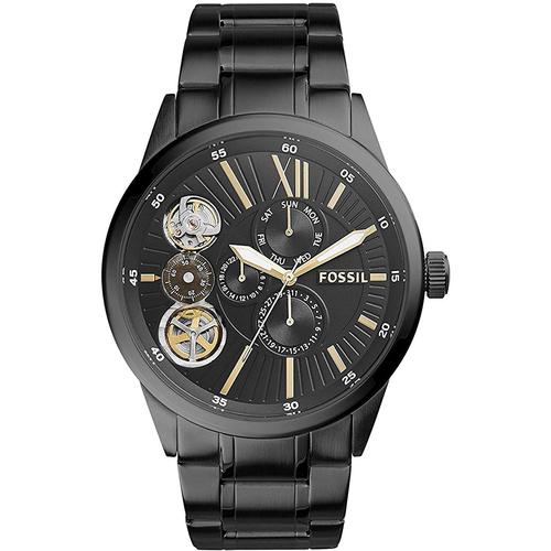 时间的机械灵魂 Fossil Flynn 与黑色钟表的永恒优雅